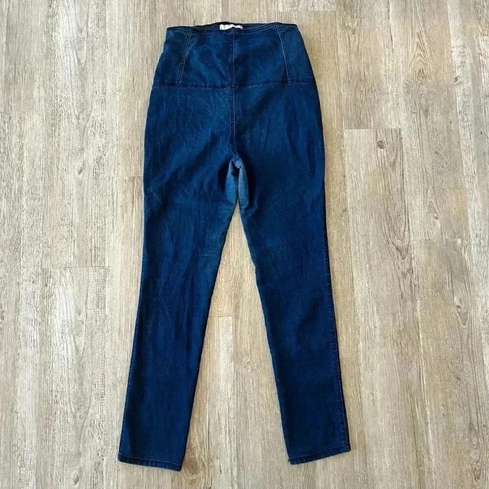 Womens/Juniors Crave Fame by Almost Famous High Rise Jeans - 9 - Picture 6 of 11